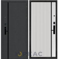 Дверь входная МеталЮр 3К М9 Velluto Bianco AG 700 электронный замок