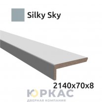 Наличник дверной телескопический INNOVA 2140x70 Silky sky