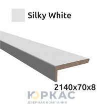 Наличник дверной телескопический INNOVA 2140x70 Silky white