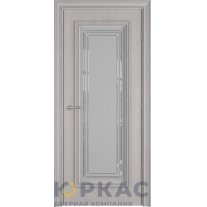 Дверь межкомнатная Antique 1 ДО Crystal Cloud Linen classic патина мокко