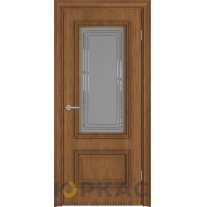 Дверь межкомнатная Antique 2 ДО Crystal Cloud Honey classic патина черная