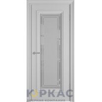 Дверь межкомнатная Antique Luxe 1 ДО Crystal Cloud Серебро эмаль