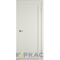 Дверь межкомнатная E35 ДГ Emalex MidWhite