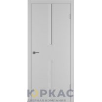 Дверь межкомнатная Integra 39 ДО White cloud Серебро эмаль