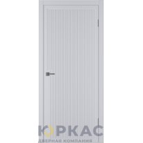 Дверь межкомнатная Integra 46 ДГ Светло-серая эмаль