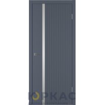 Дверь межкомнатная Integra 49 ДО Silver cloud Графит эмаль