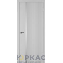 Дверь межкомнатная Integra 49 ДО Silver cloud Серебро эмаль