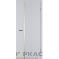 Дверь межкомнатная Integra 49 ДО Silver cloud Светло-серая эмаль