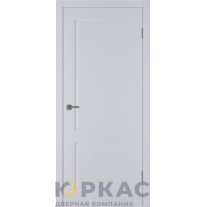 Дверь межкомнатная Integra 58.2 ДГ Светло-серая эмаль