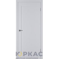 Дверь межкомнатная Integra 58 ДГ Светло-серая эмаль