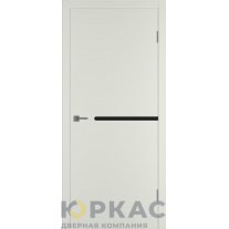 Дверь межкомнатная Integra 60 ДО Black gloss Магнолия эмаль