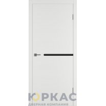 Дверь межкомнатная Integra 60 ДО Black gloss Мокко эмаль