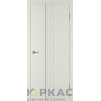 Дверь межкомнатная Integra 65 ДГ Магнолия эмаль молдинг золото