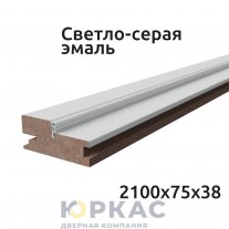 Коробка дверная компланар Integra 2100 Светло-серая эмаль