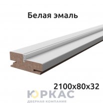 Коробка дверная телескопическая Integra 2100 Белая эмаль