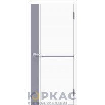 Дверь межкомнатная Geometrica DM 2 ДГ White/Grey