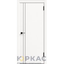 Дверь межкомнатная Geometrica KM 2 ДГ Айс