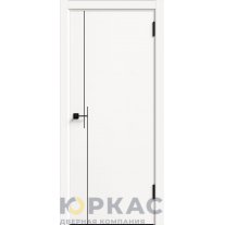 Дверь межкомнатная Geometrica KM 3 ДГ Айс