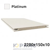 Добор дверной Geometrica 2200x150x10 Platinum