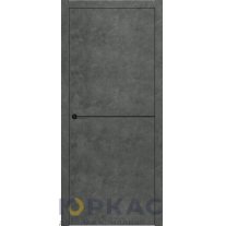 Дверь межкомнатная DL 01 Contur Deluxe бетон темный