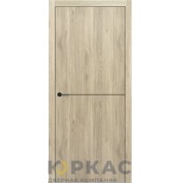 Дверь межкомнатная DL 01 Contur Deluxe дуб вайт