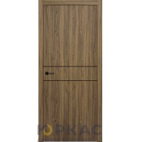 Дверь межкомнатная DL 02 Contur Deluxe дуб форест