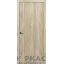 Дверь межкомнатная DL 03 Contur Deluxe дуб вайт