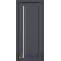 Дверь межкомнатная S22 ДО Pure White Матовый графит