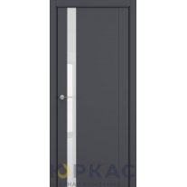Дверь межкомнатная S26 ДО Pure White Матовый графит
