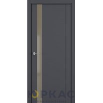 Дверь межкомнатная S26 ДО Matelac бронза Матовый графит