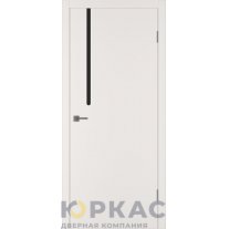 Дверь межкомнатная Integra 61 ДО Black gloss Слоновая кость эмаль