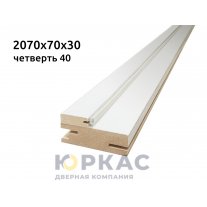 Коробка дверная телескопическая Contur NEW Белый полипропилен