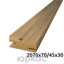 Коробка дверная телескопическая Contur Deluxe NEW 2070 дуб плато