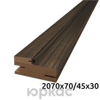 Коробка дверная телескопическая Contur Deluxe NEW 2070 дуб форест