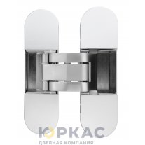 Петля дверная Kalibri 2.0 Матовый хром ORO&ORO с накладками