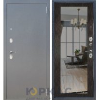 Дверь входная МеталЮр 2К М29 зеркало Венге