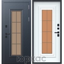 Дверь входная МеталЮр Термо М74 Velluto Bianco