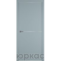 Дверь межкомнатная Witon 1 Briz Silver Edge Молдинг Серебро