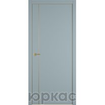 Дверь межкомнатная Witon 1 VM Briz Gold Edge Молдинг Золотой