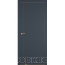 Дверь межкомнатная Witon 1 VM Navy Gold Edge Молдинг Золотой