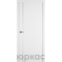 Дверь межкомнатная Witon 1 VM White Silver Edge Молдинг Серебро