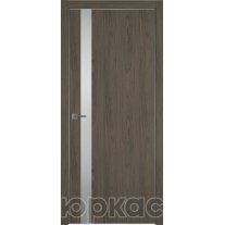 Дверь межкомнатная Witon 1 VS Орех горный Silver Edge Сатинат