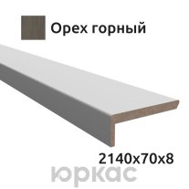Наличник телескопический Witon 2140x70 Орех горный