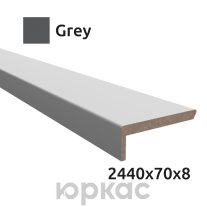 Наличник телескопический Witon 2440x70 Grey