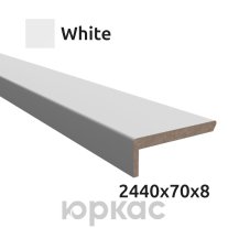 Наличник телескопический Witon 2440x70 White