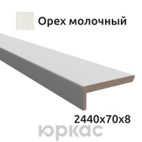 Наличник телескопический Witon 2440x70 Орех молочный
