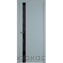 Дверь межкомнатная Witon 1 VS Briz Silver Edge Черный лак
