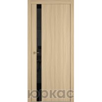 Дверь межкомнатная Witon 1 VS Орех бежевый Gold Edge Черный лак