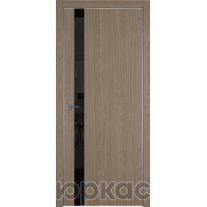 Дверь межкомнатная Witon 1 VS Орех серый Silver Edge Черный лак