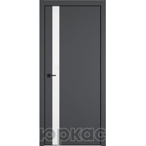 Дверь межкомнатная Witon 1 VS Grey Black Edge Белый лак